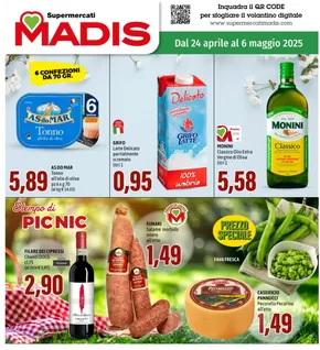 Volantino Madis a Pollenza | Offerte Madis | 24/4/2025 - 6/5/2025