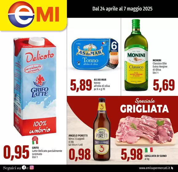 Volantino Emi a Foligno | OFFERTISSIME | 24/4/2025 - 7/5/2025
