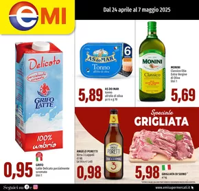 Volantino Emi a Foligno | OFFERTISSIME fino al 7 Maggio | 24/4/2025 - 7/5/2025