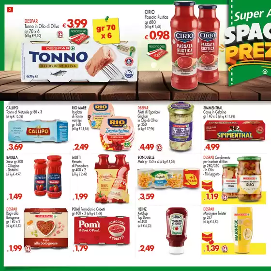 Volantino Eurospar a Messina | Super affari  | 24/4/2025 - 7/5/2025