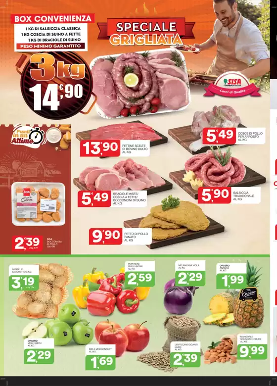Volantino Quick Sisa | Tutto al costo | 24/4/2025 - 7/5/2025