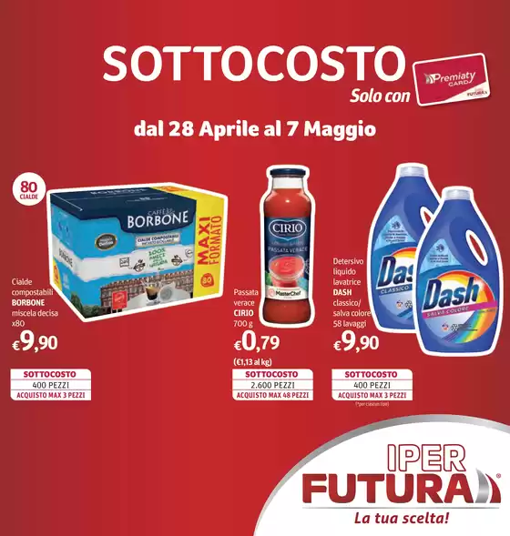 Volantino Iper Futura a Lioni | Sottocosto | 28/4/2025 - 7/5/2025