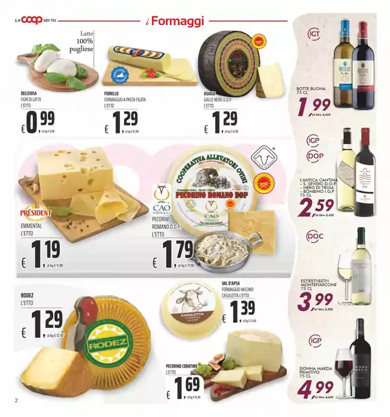 Volantino Coop a Lecce | Al costo | 24/4/2025 - 4/5/2025