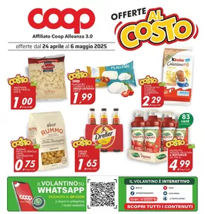 Volantino Coop | Al costo | 24/4/2025 - 6/5/2025