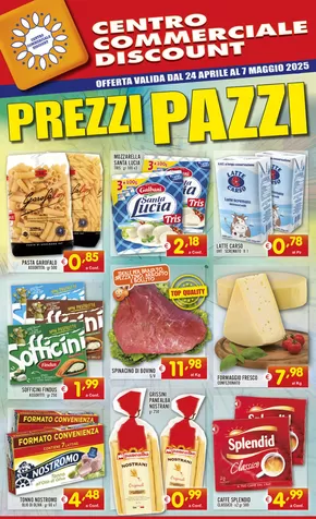 Offerte di Discount a Gemona del Friuli | Prezzi pazzi in Centro Commerciale Discount | 24/4/2025 - 7/5/2025