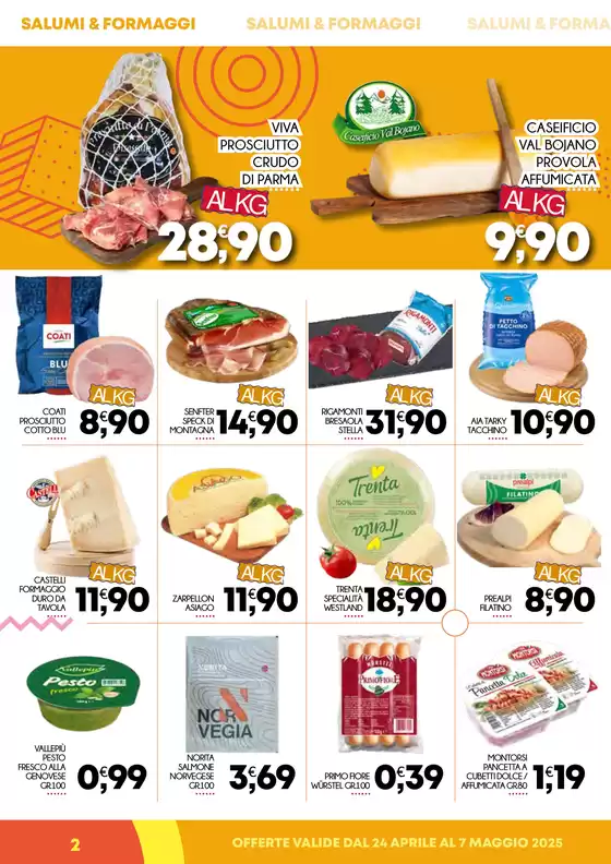 Volantino Ennesi Supermercati a Mugnano di Napoli | OFFERTE VALIDE DAL 24 APRILE AL 7 MAGGIO 2025 | 24/4/2025 - 7/5/2025