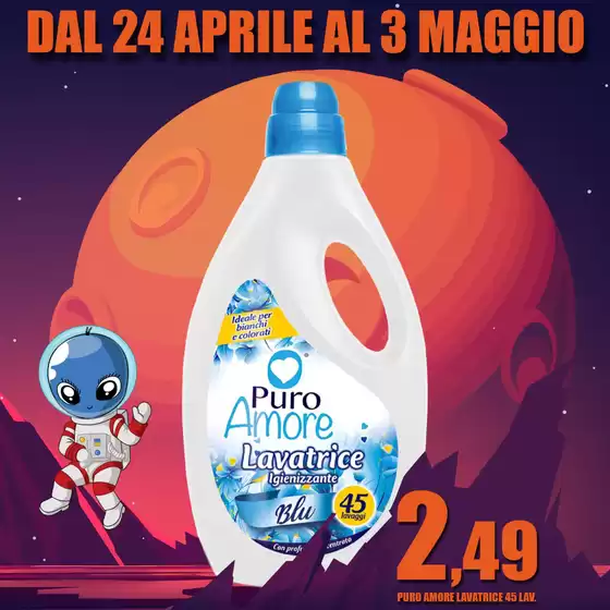 Volantino Pianeta Risparmio a Capua | Dal 24 aprile al 3 maggio | 24/4/2025 - 3/5/2025