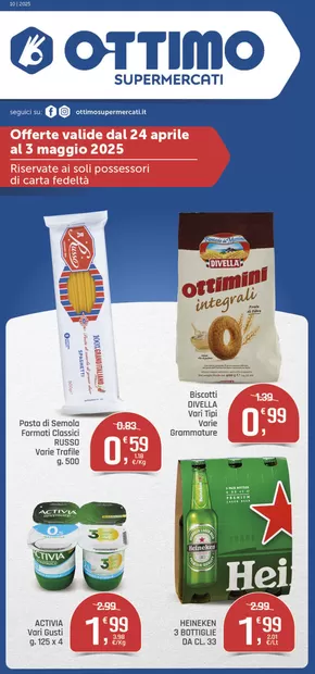 Volantino Ottimo a Casoria | Offerte valide dal 24 aprile al 3 maggio 2025 | 24/4/2025 - 3/5/2025