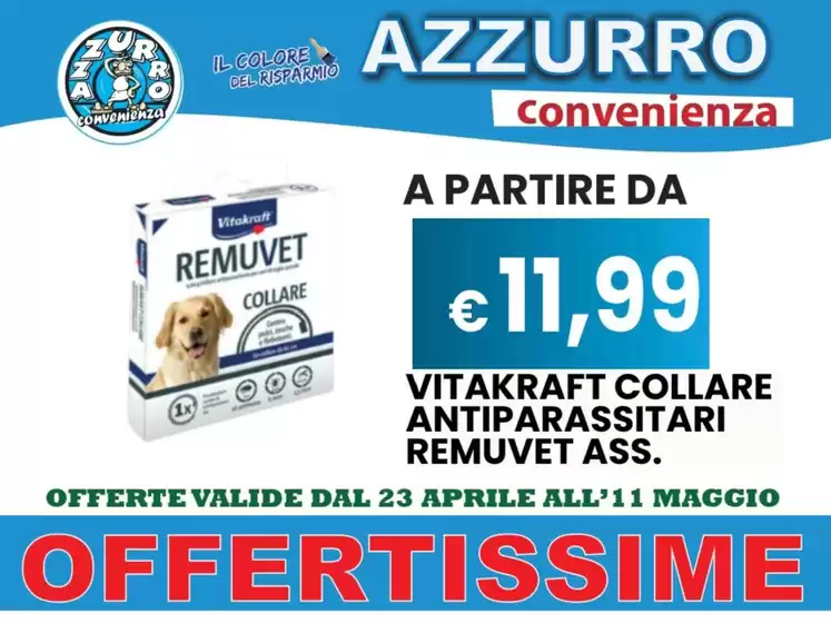 Volantino Azzurro Convenienza a Fiuggi | Offertissime | 24/4/2025 - 11/5/2025