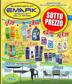Volantino Supermercati Emark a Frascati | Sotto prezzo | 24/4/2025 - 11/5/2025