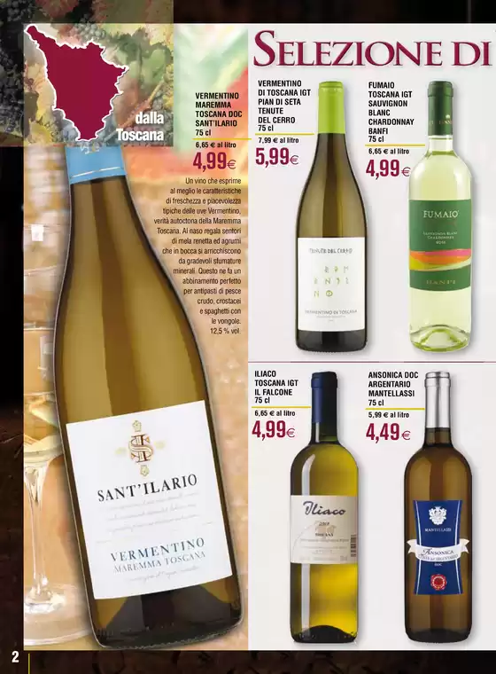 Volantino Coop a Grosseto | Selezione di vini italiani | 23/4/2025 - 21/5/2025