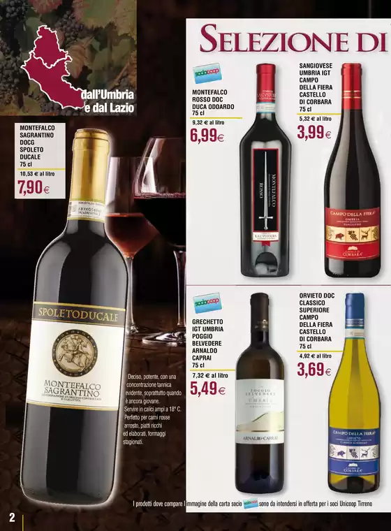 Volantino Coop a Roma | Selezione di vini italiani | 23/4/2025 - 21/5/2025