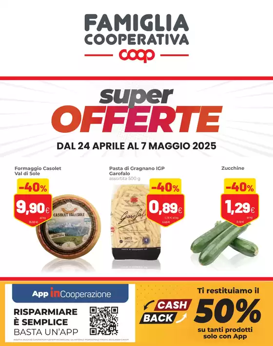Volantino Coop a Trezzo sull'Adda | Super offerte | 24/4/2025 - 7/5/2025