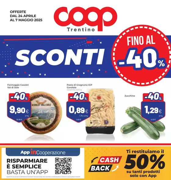 Volantino Coop a Montichiari | Sconti fino al 40% | 24/4/2025 - 7/5/2025