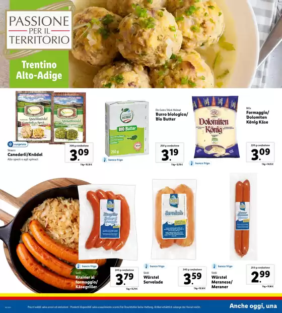 Volantino Lidl a Rovereto | Passione per il territorio | 27/4/2025 - 2/5/2025