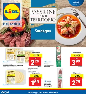 Volantino Lidl a Villaurbana | Passione per il territorio | 27/4/2025 - 2/5/2025