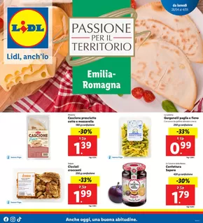 Volantino Lidl a Monsano | Passione per il territorio | 27/4/2025 - 2/5/2025