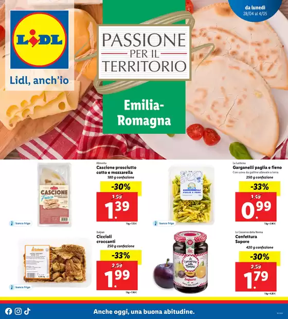 Volantino Lidl a Pesaro | Passione per il territorio | 27/4/2025 - 2/5/2025