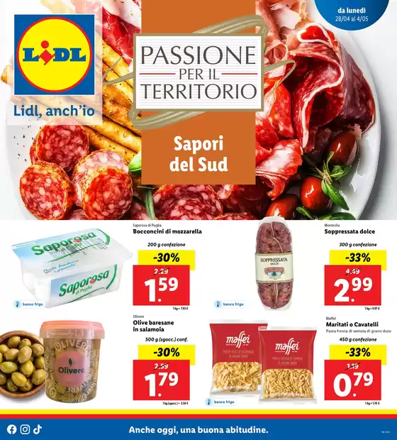 Volantino Lidl a Polistena | Passione per il territorio | 27/4/2025 - 2/5/2025