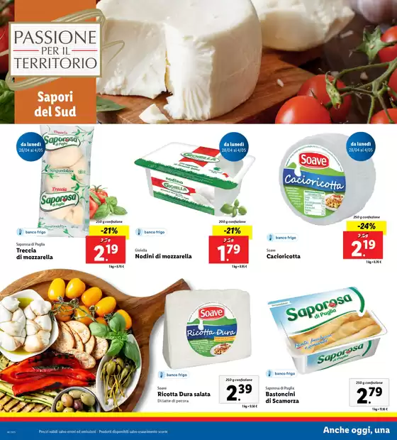Volantino Lidl a Polistena | Passione per il territorio | 27/4/2025 - 2/5/2025