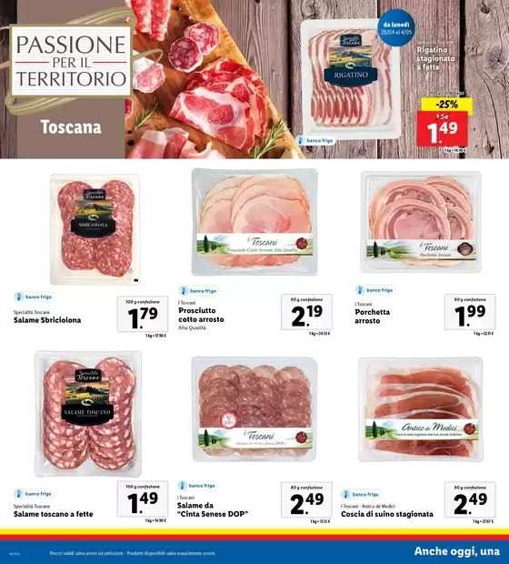 Volantino Lidl a Spoleto | Passione per il territorio | 27/4/2025 - 2/5/2025