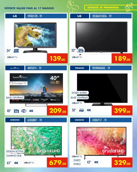 Volantino Futura Elettronica a Forio | Offerte di primavera | 25/4/2025 - 17/5/2025
