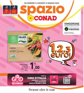 Offerte di Iper e super a Cormano | 1,2,3 EURO in Spazio Conad | 2/5/2025 - 15/5/2025