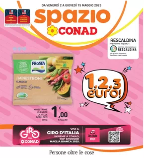 Volantino Spazio Conad a Rescaldina | 1,2,3 EURO | 2/5/2025 - 15/5/2025