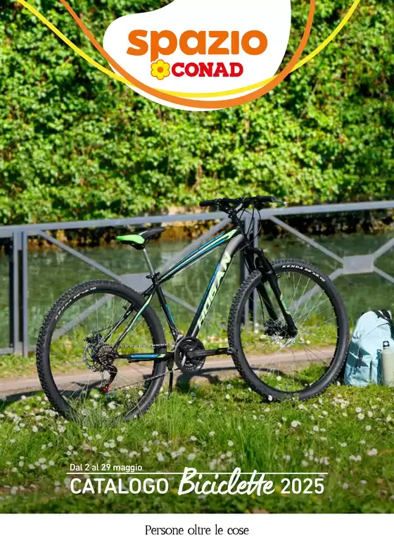 Volantino Spazio Conad a Forlì | CATALOGO BICICLETTE | 2/5/2025 - 29/5/2025