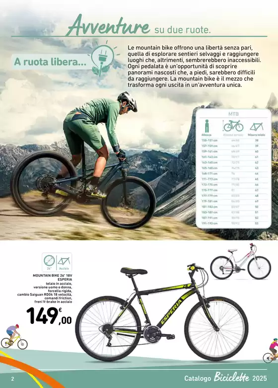 Volantino Spazio Conad a Forlì | CATALOGO BICICLETTE | 2/5/2025 - 29/5/2025