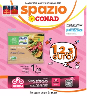 Volantino Spazio Conad a Cona | 1,2,3 EURO | 2/5/2025 - 15/5/2025