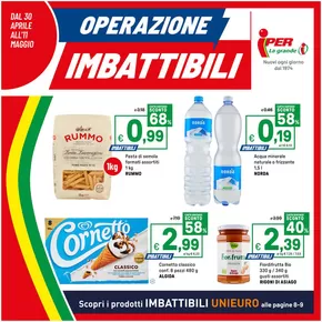 Volantino Iper La grande i a Capriate San Gervasio | Operazione imbattibili | 30/4/2025 - 11/5/2025