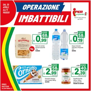 Volantino Iper La grande i a Monza | Operazione imbattibili | 30/4/2025 - 11/5/2025