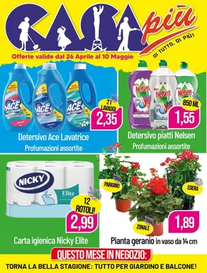 Offerte di Cura casa e corpo a Lanciano | Offerte valide dal 26 Aprile al 10 Maggio in Casa Più | 26/4/2025 - 10/5/2025