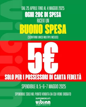 Volantino Vibian a Monte di Procida | Buono spesa | 5/5/2025 - 7/5/2025