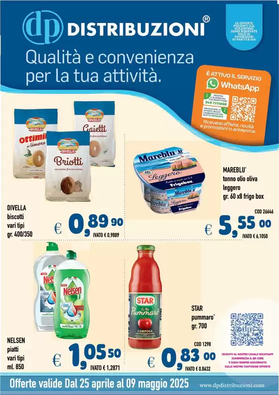 Volantino Del Prete Alimentari a Frattamaggiore | Offerte valide dal 25 aprile al 9 maggio | 28/4/2025 - 9/5/2025
