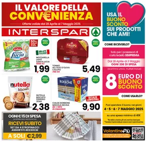 Volantino Interspar a Catanzaro Lido | Il valore della convenienza | 28/4/2025 - 7/5/2025
