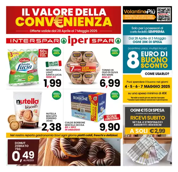 Volantino Iperspar a Eboli | Il valore della convenienza | 28/4/2025 - 7/5/2025
