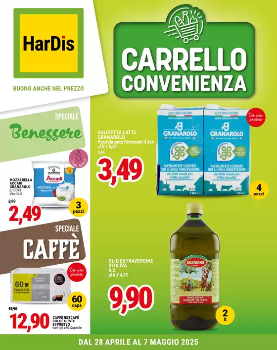 Volantino Hardis a Sestu | Carrello convenienza | 28/4/2025 - 7/5/2025