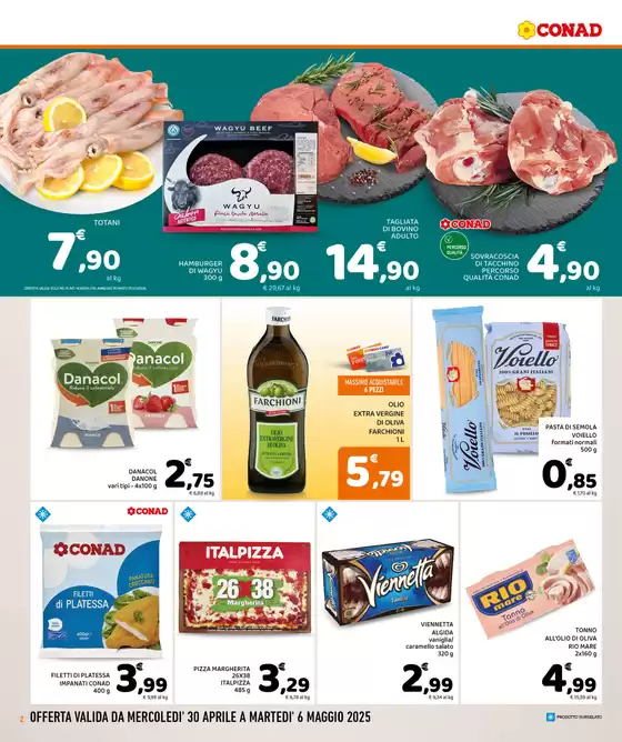 Volantino Conad City a Napoli | Convenienza Più | 30/4/2025 - 6/5/2025