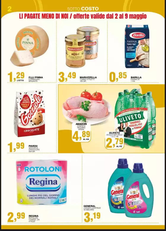 Volantino Supermercati Spesa Mia a Airola | Risparmio sicuro | 26/4/2025 - 9/5/2025