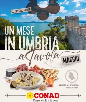 Volantino Spazio Conad a Terni | Un Mese in Umbria | 30/4/2025 - 31/5/2025