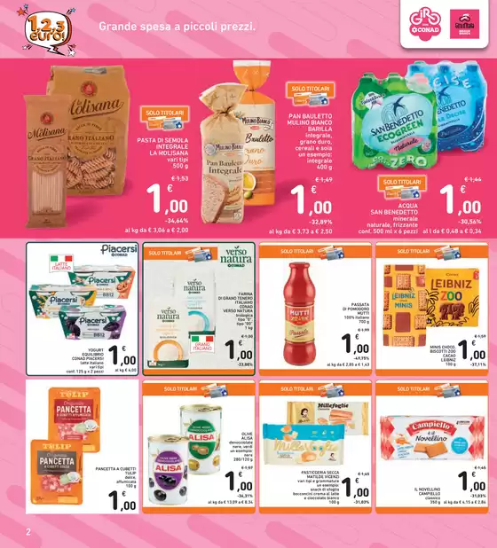 Volantino Spazio Conad a Santo Stefano di Magra | 1 2 3 EURO | 2/5/2025 - 15/5/2025