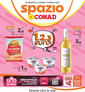 Offerte di Iper e super a Calasetta | 1 2 3 EURO in Spazio Conad | 2/5/2025 - 15/5/2025