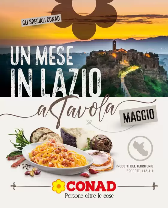 Volantino Conad Superstore a Palestrina | Un Mese in Lazio | 30/4/2025 - 31/5/2025