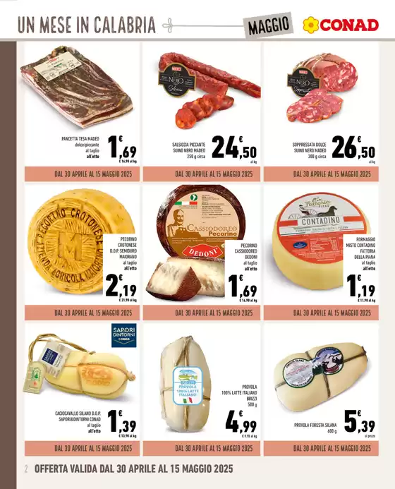Volantino Conad Superstore a Polistena | Un Mese in Calabria | 30/4/2025 - 31/5/2025