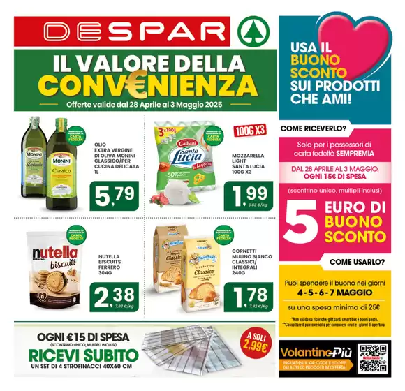 Volantino Despar a Melito di Porto Salvo | Il valore della convenienza | 28/4/2025 - 3/5/2025