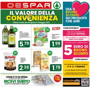 Volantino Despar a Borgorose | Il valore della convenienza | 28/4/2025 - 3/5/2025