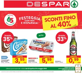 Volantino Despar a Rimini | SCONTI FINO AL 40%  | 28/4/2025 - 14/5/2025