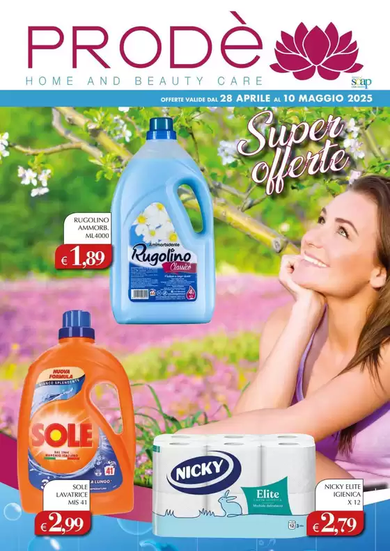 Volantino Negozi Prode a Santa Ninfa | Super offerte | 28/4/2025 - 10/5/2025